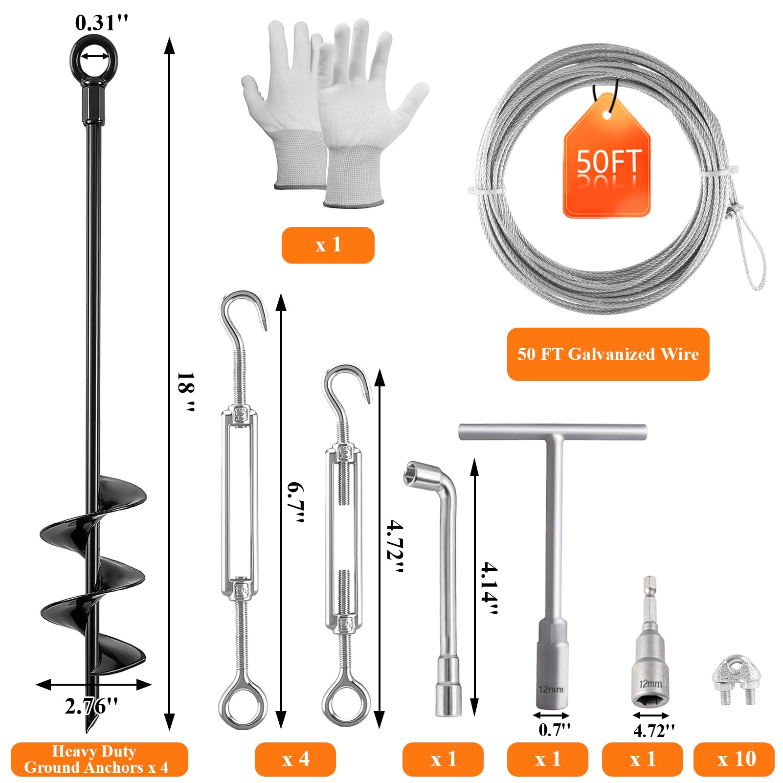 Fabulas anchor kit in use securing a playground setup
