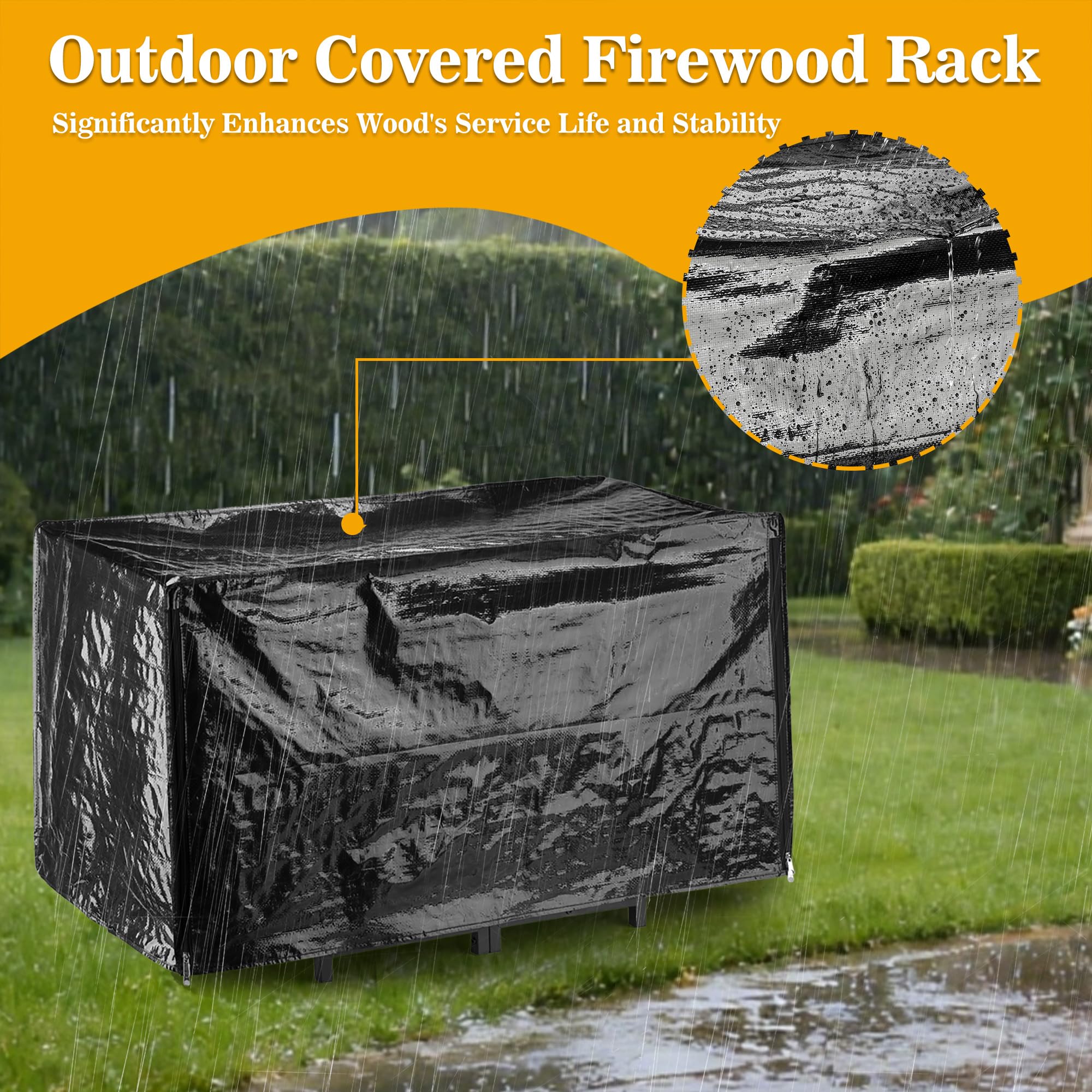 facka easy tool-free assembly of firewood rack in minutes