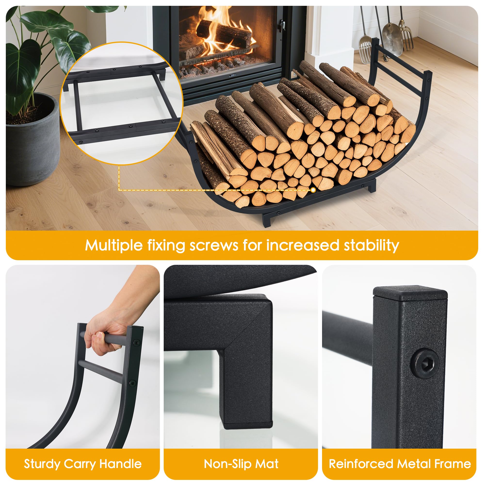 Facka Non-slip Rubber Feet prevent tipping