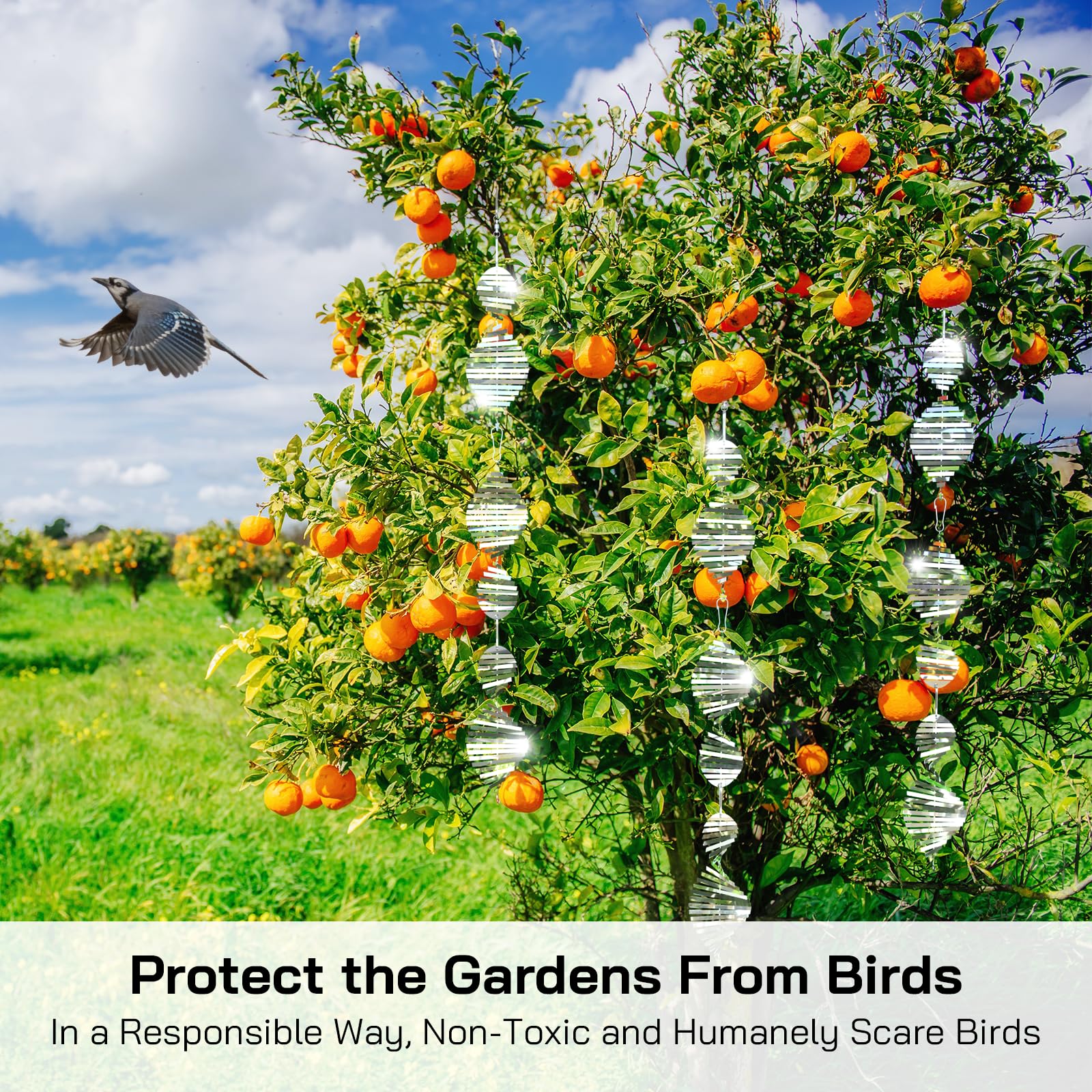 Factee bird deterrent designed for patios, balconies, and gardens with practical appeal.