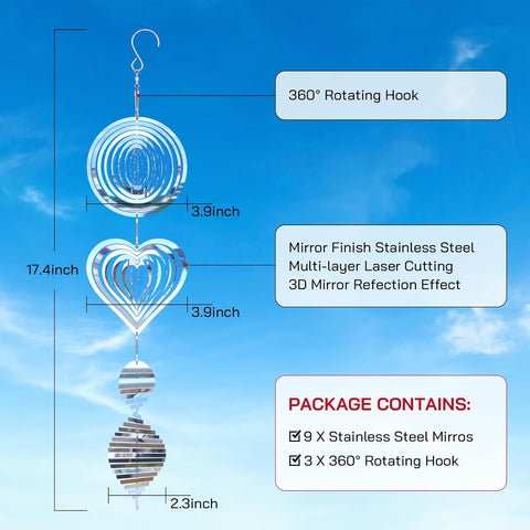 Factee outdoor garden decor enhances spaces while deterring pests