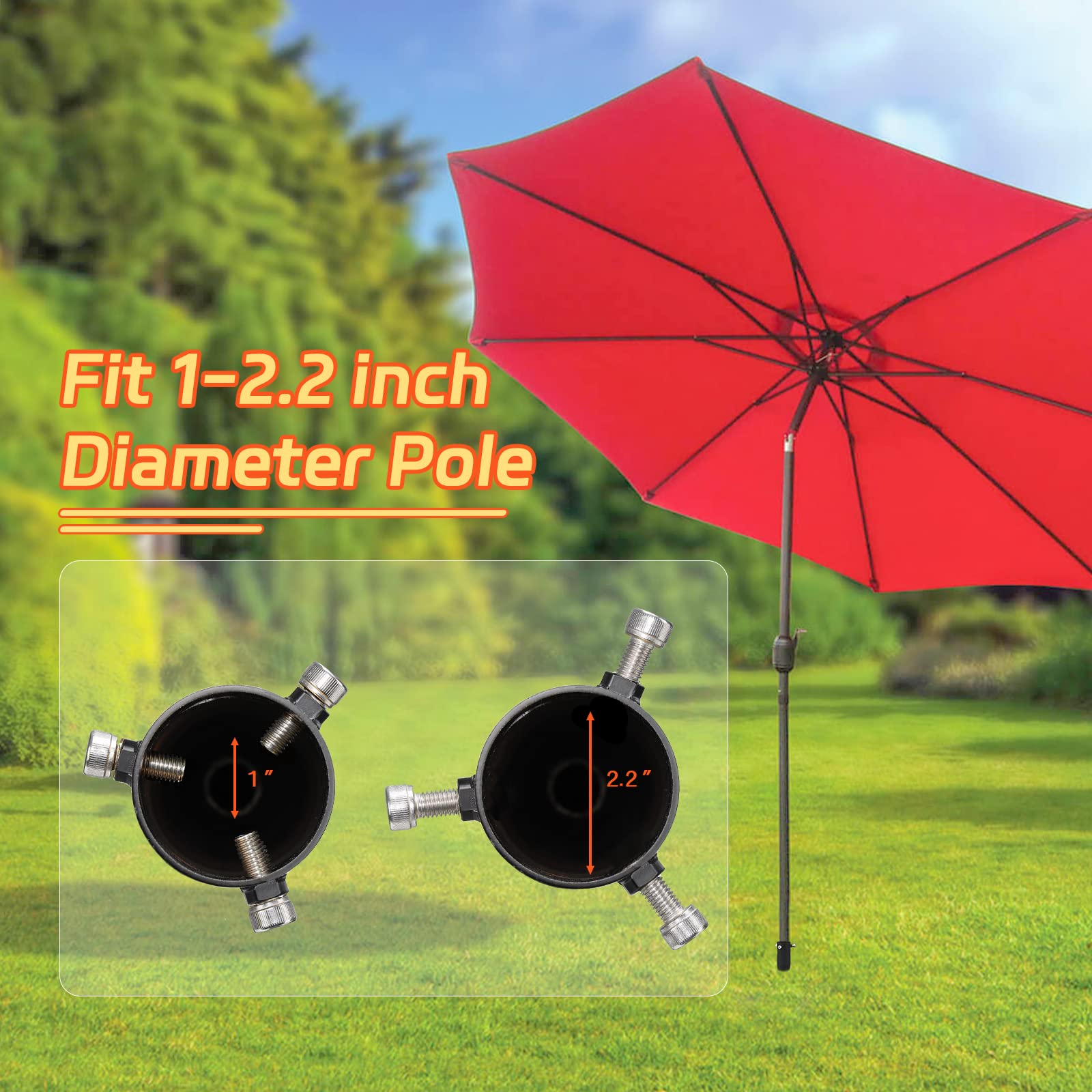 FactionGarden screw-in ground anchor installs quickly and firmly