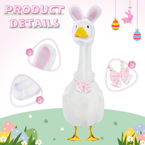 faculx goose sunglasses accessory for sunny garden scenes.