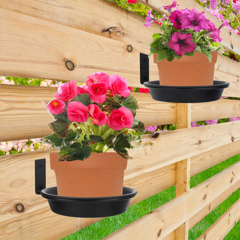 FAHAWEL outdoor wall mount used as a small bird feeder on a fence