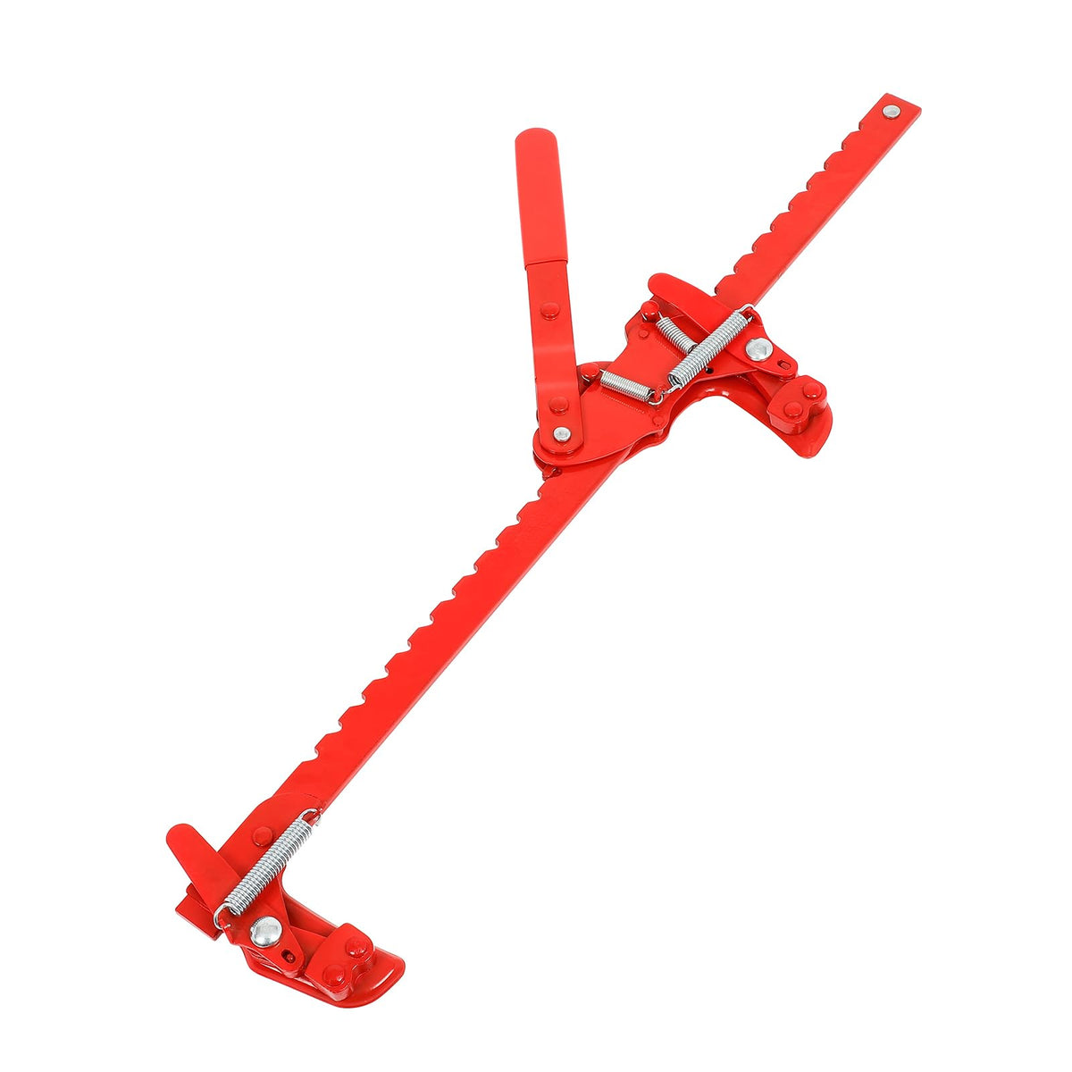FAHKNS heavy-duty fence stretcher 32in side view aids efficient wire tensioning for sturdy fencing.