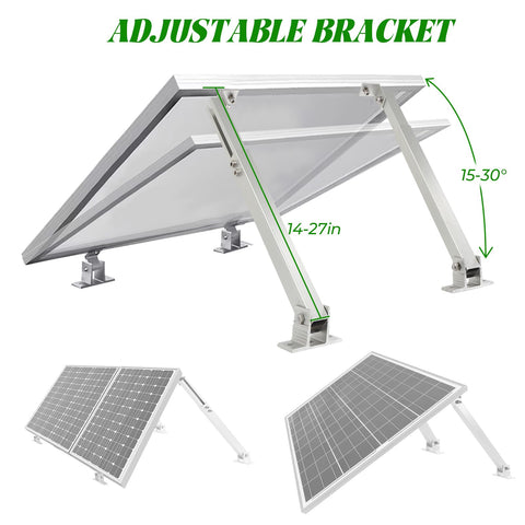 FAHKNS lightweight aluminum alloy construction supports up to 220 lbs