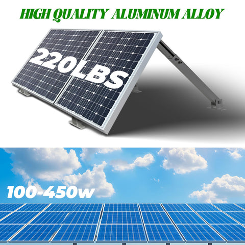 FAHKNS weather-resistant aluminum ideal for outdoor solar setups