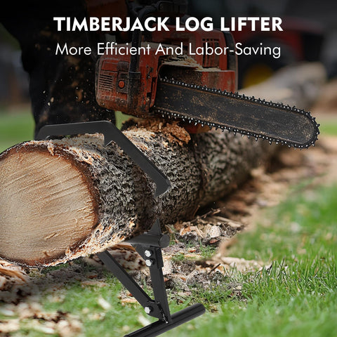 FAHKNS Timberjack adjustable cant hook grips logs of varying diameters