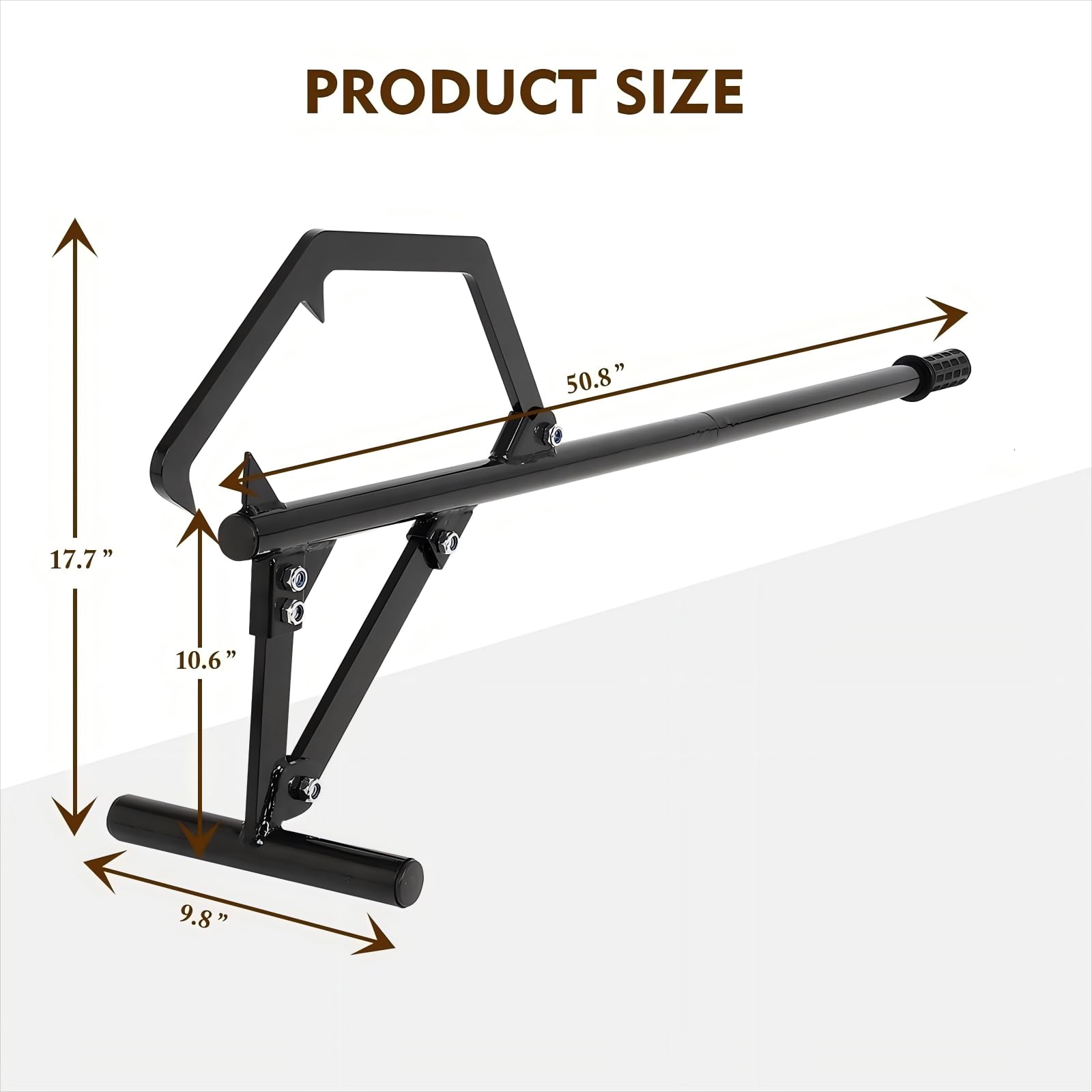 FAHKNS Timberjack lifts logs up to 25 inches in diameter