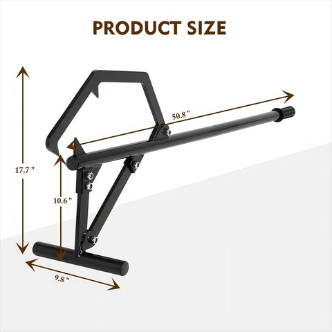 FAHKNS Timberjack lifts logs up to 25 inches in diameter