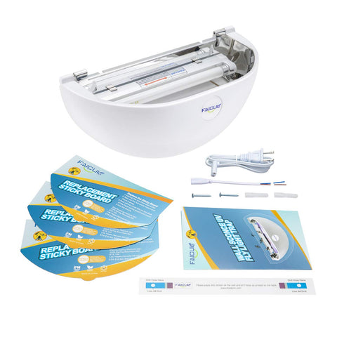 Faicuk fly light trap suitable for kitchen pest control indoors.