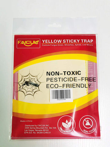 Faicuk sticky traps help monitor and reduce pest activity.