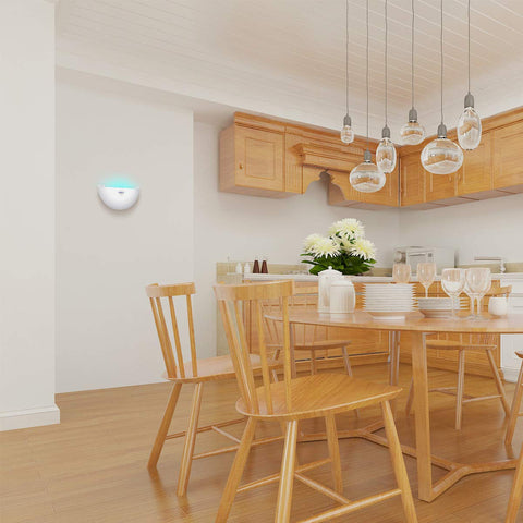 Faicuk wall sconce mounted 3-5 feet high for optimal coverage.