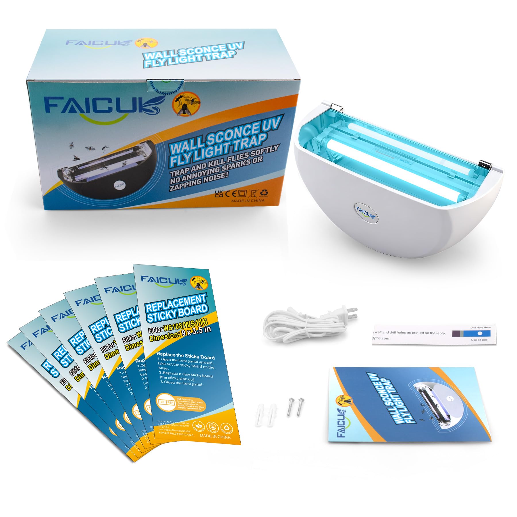 Faicuk WS108 ideal for indoor spaces like kitchens, offices, and shops