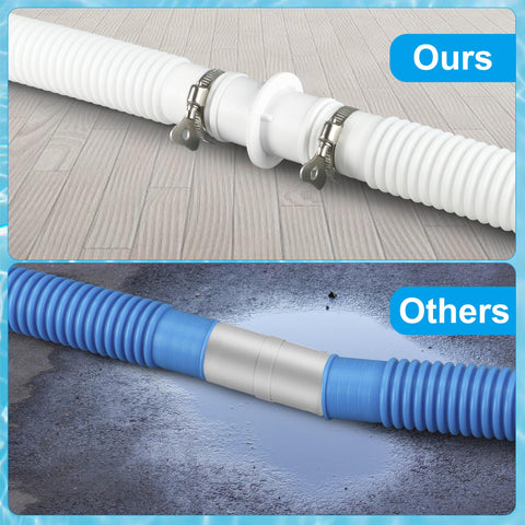 Reduces hose friction to boost pool cleaning efficiency