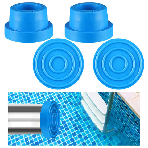 Fairooth pool ladder bumper plug blue four-pack protecting liner and ladder