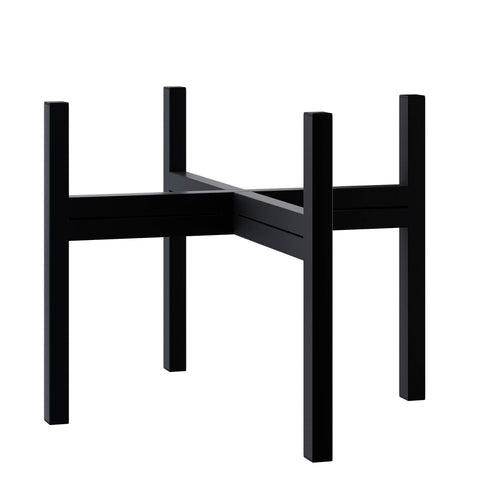 FaithLand mid-century plant stand for indoor or outdoor use.