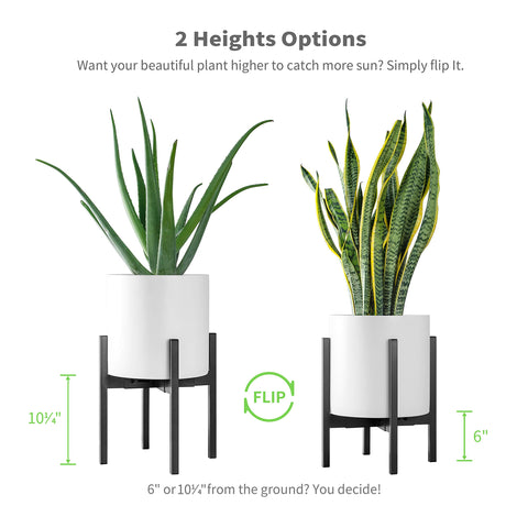 FaithLand plant stand weather-resistant coating for year-round use.