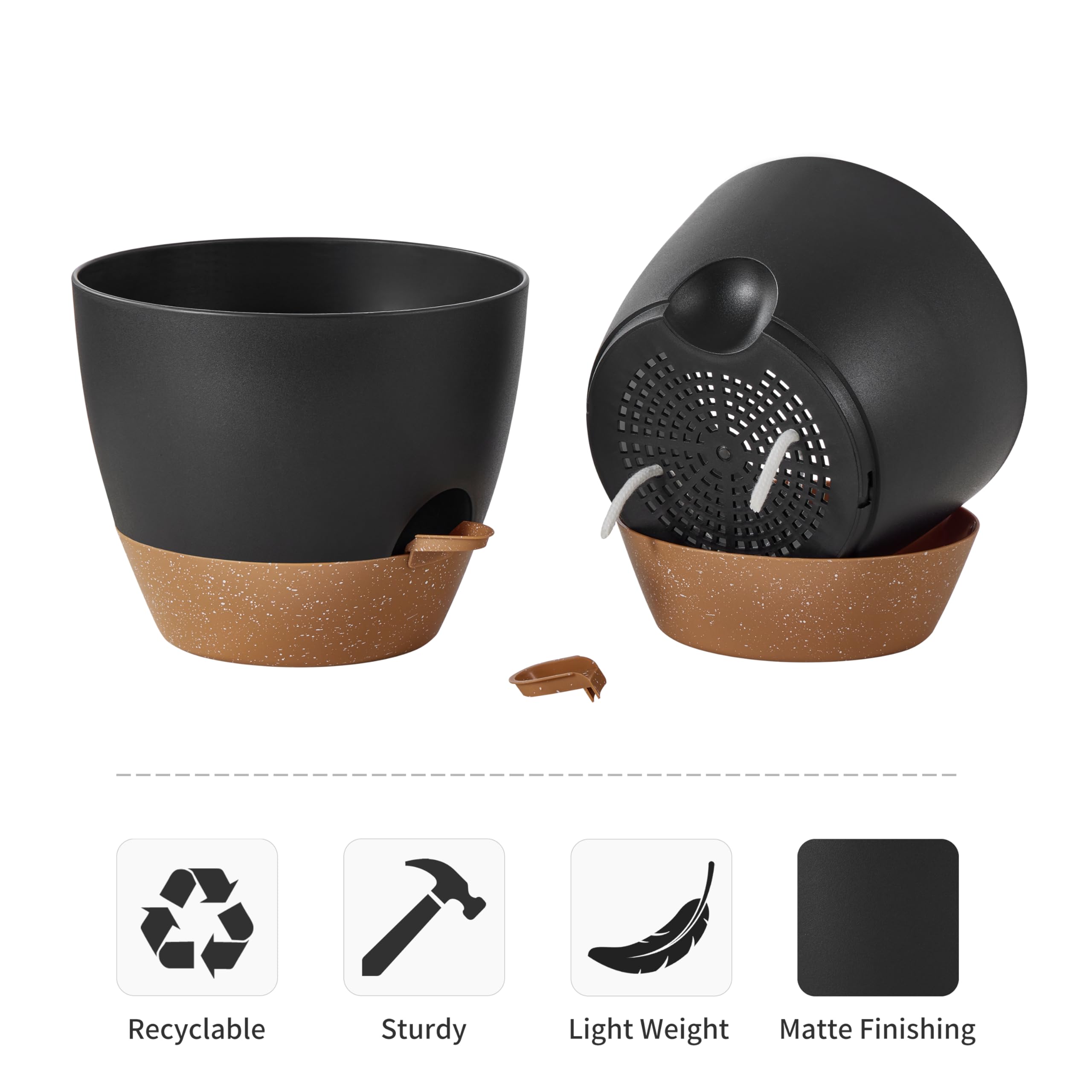 FaithLand water reservoir design simplifies plant care
