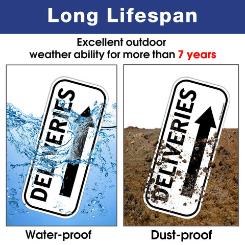 Faittoo weather-resistant finish keeps signage bright across seasons.