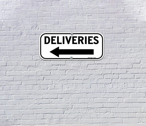 Faittoo Left Arrow Sign prints with durable ink for longevity