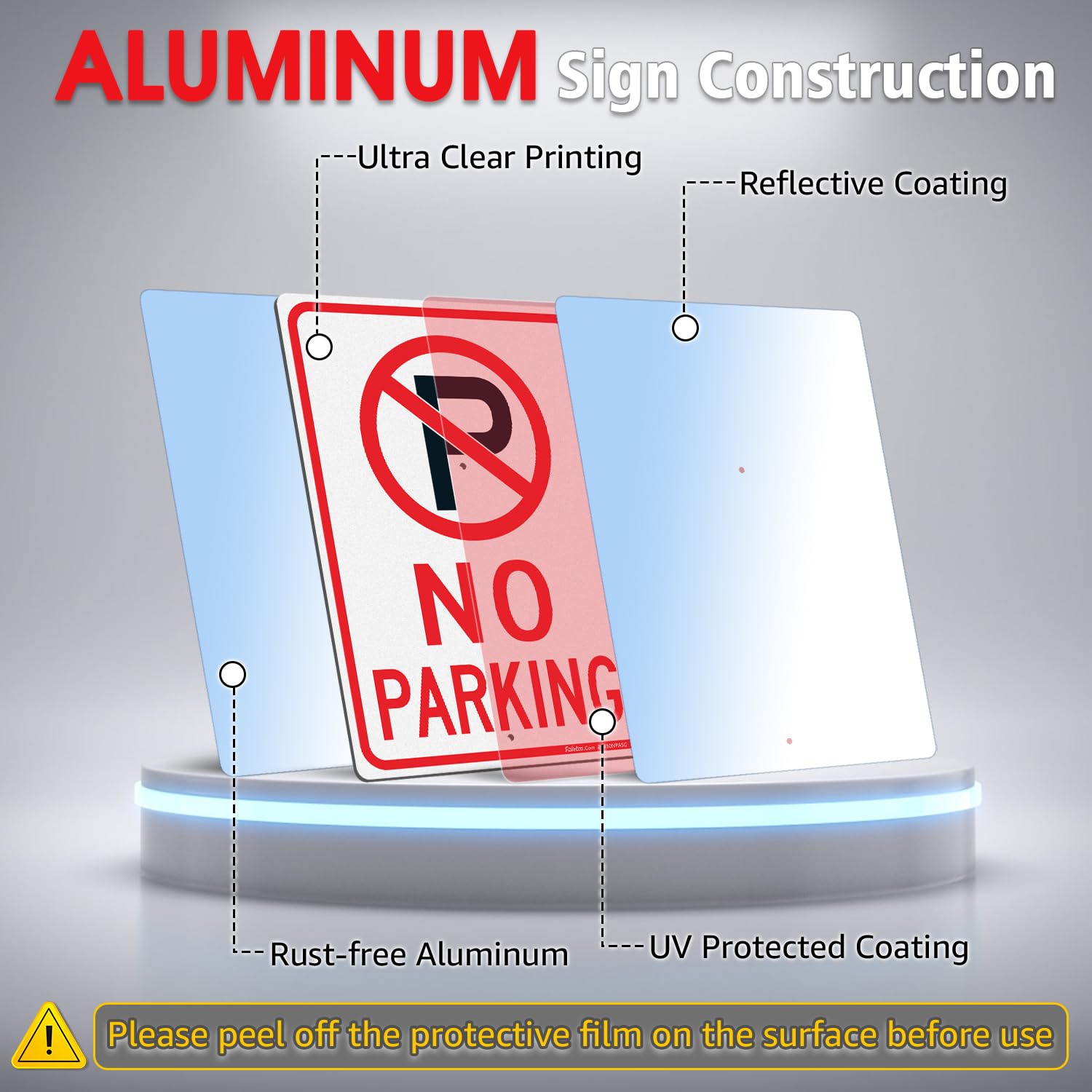 Faittoo rust-free aluminum construction withstands rain and sun.