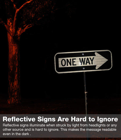 Faittoo rugged aluminum sign designed for rust-free outdoor use