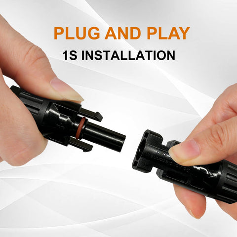 Faiwaycle red and black polarity indicators simplify wiring