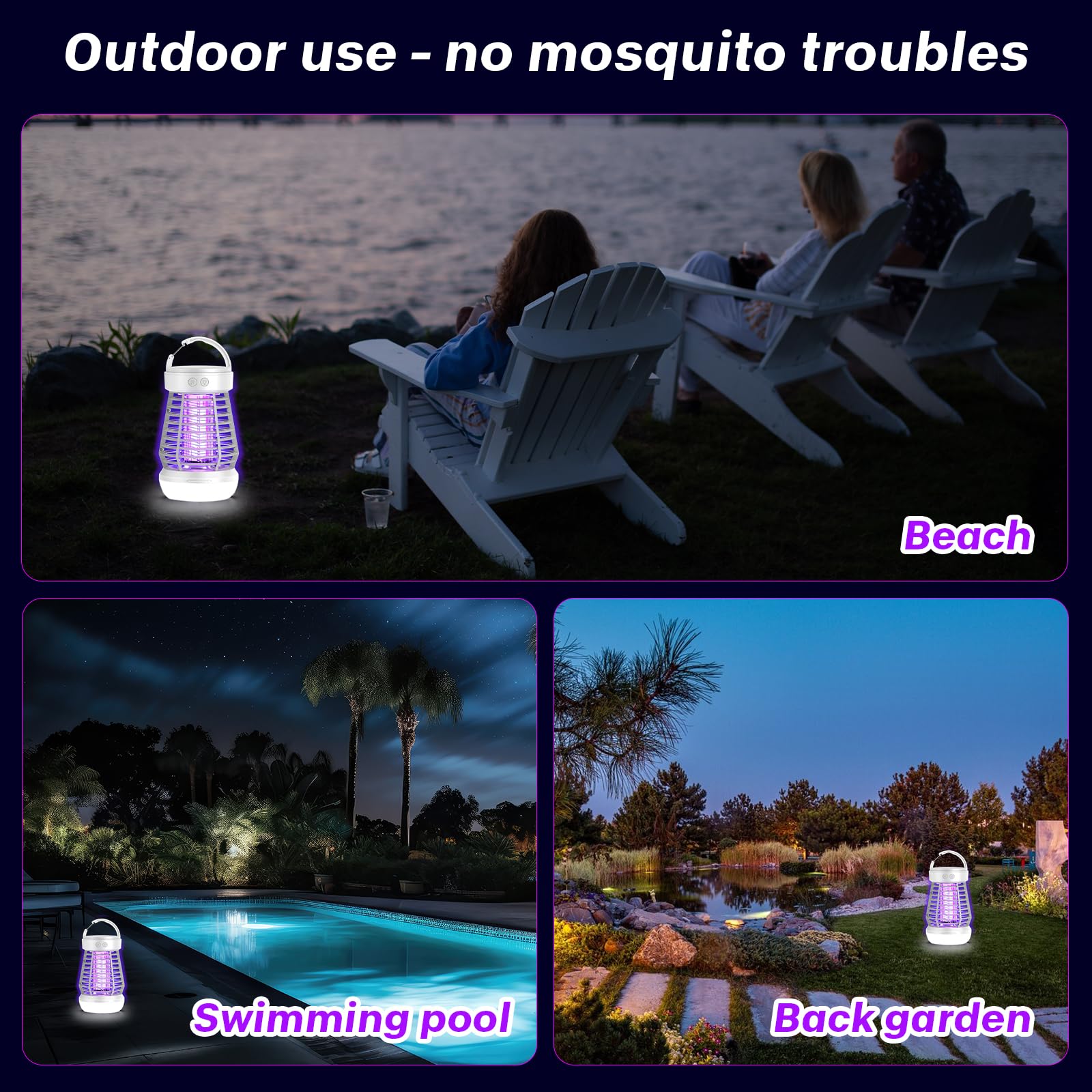 Falala Easy-clean design supports quick debris removal at dawn.