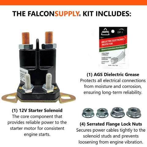 FalconSupply high-current terminals for strong power paths
