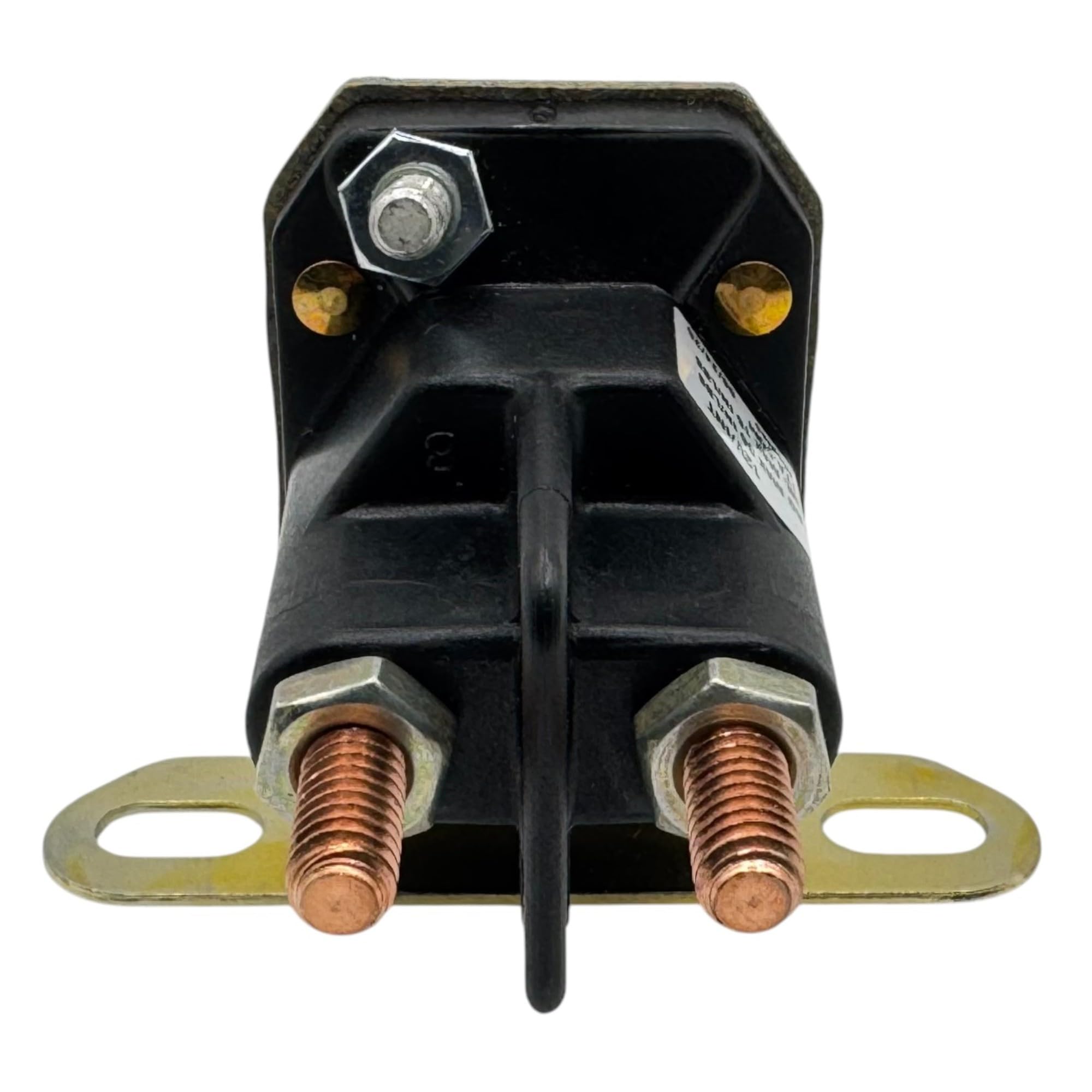 10-32 serrated flange nut for reliable coil connection