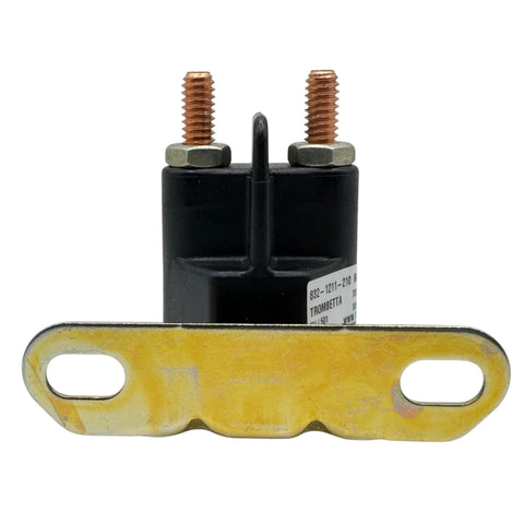 Two serrated flange nuts for secure 1/4-20 mounting