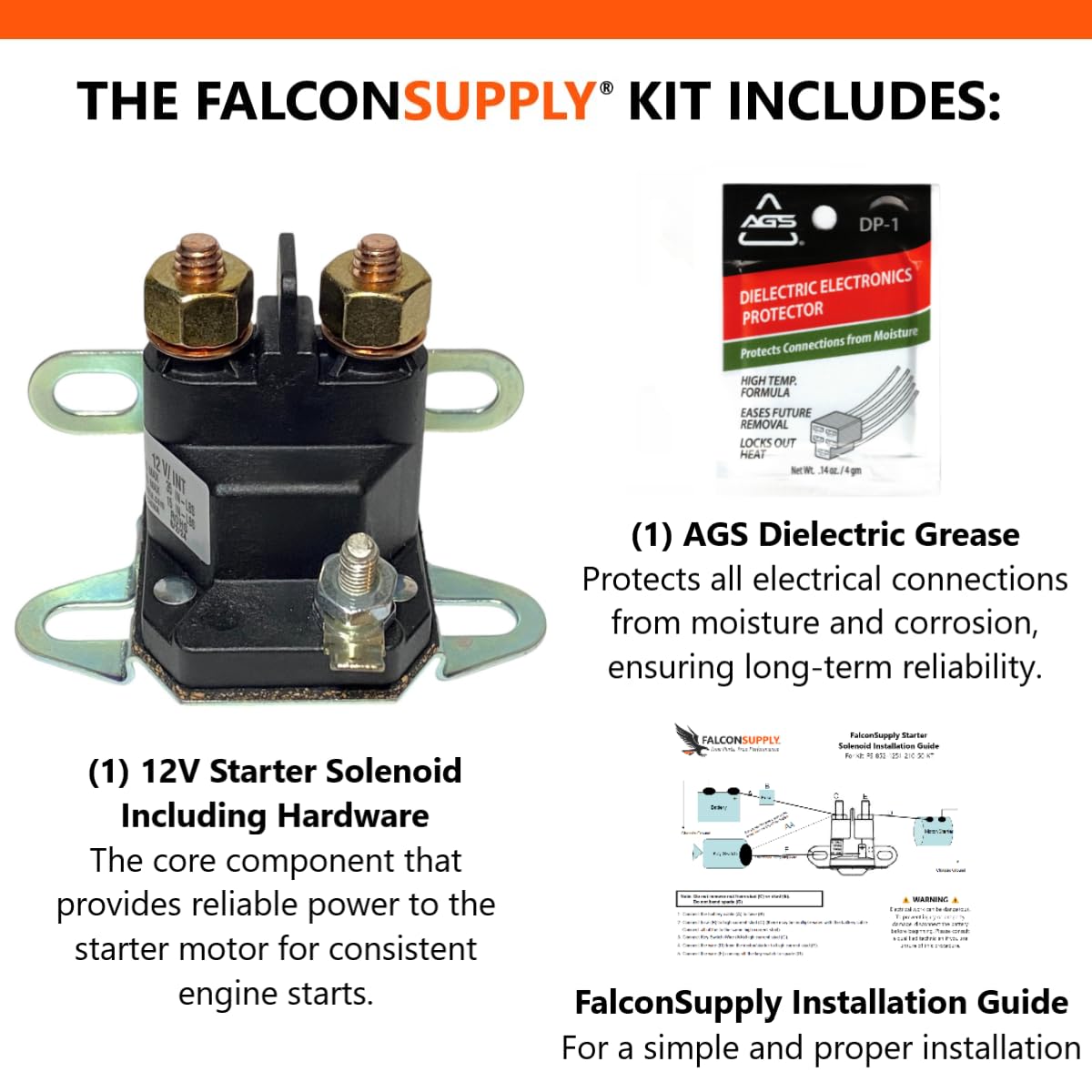 FalconSupply universal mounting bracket compatible with many Bad Boy models.