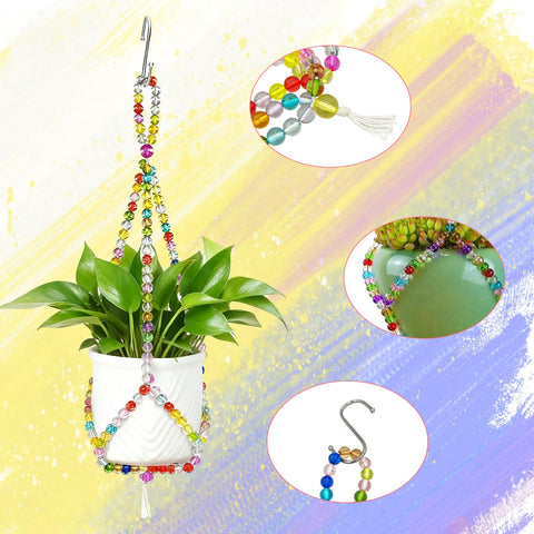 FALESHOS glass-bead detail showing light-catching accents for boho style