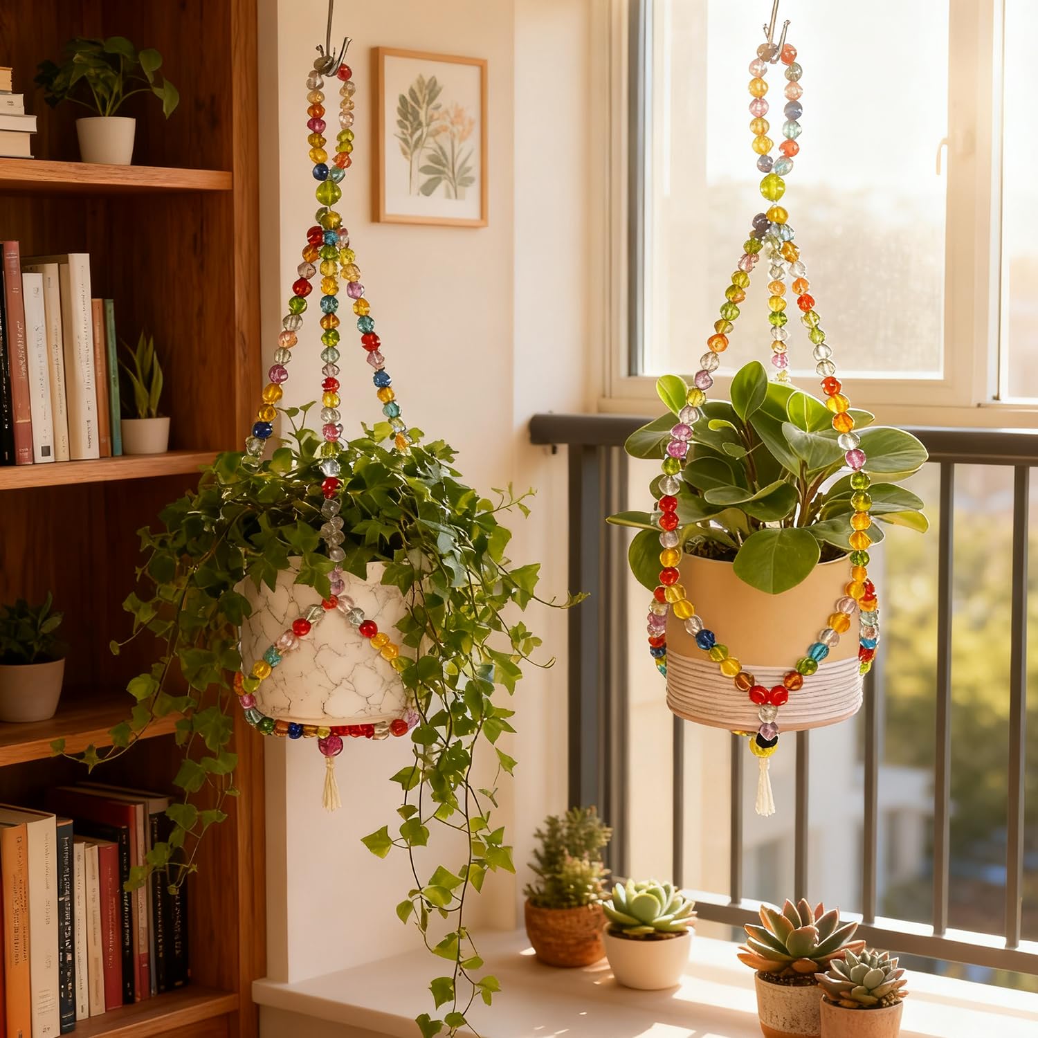 FALESHOS indoor-outdoor display adding greenery to patios and balconies