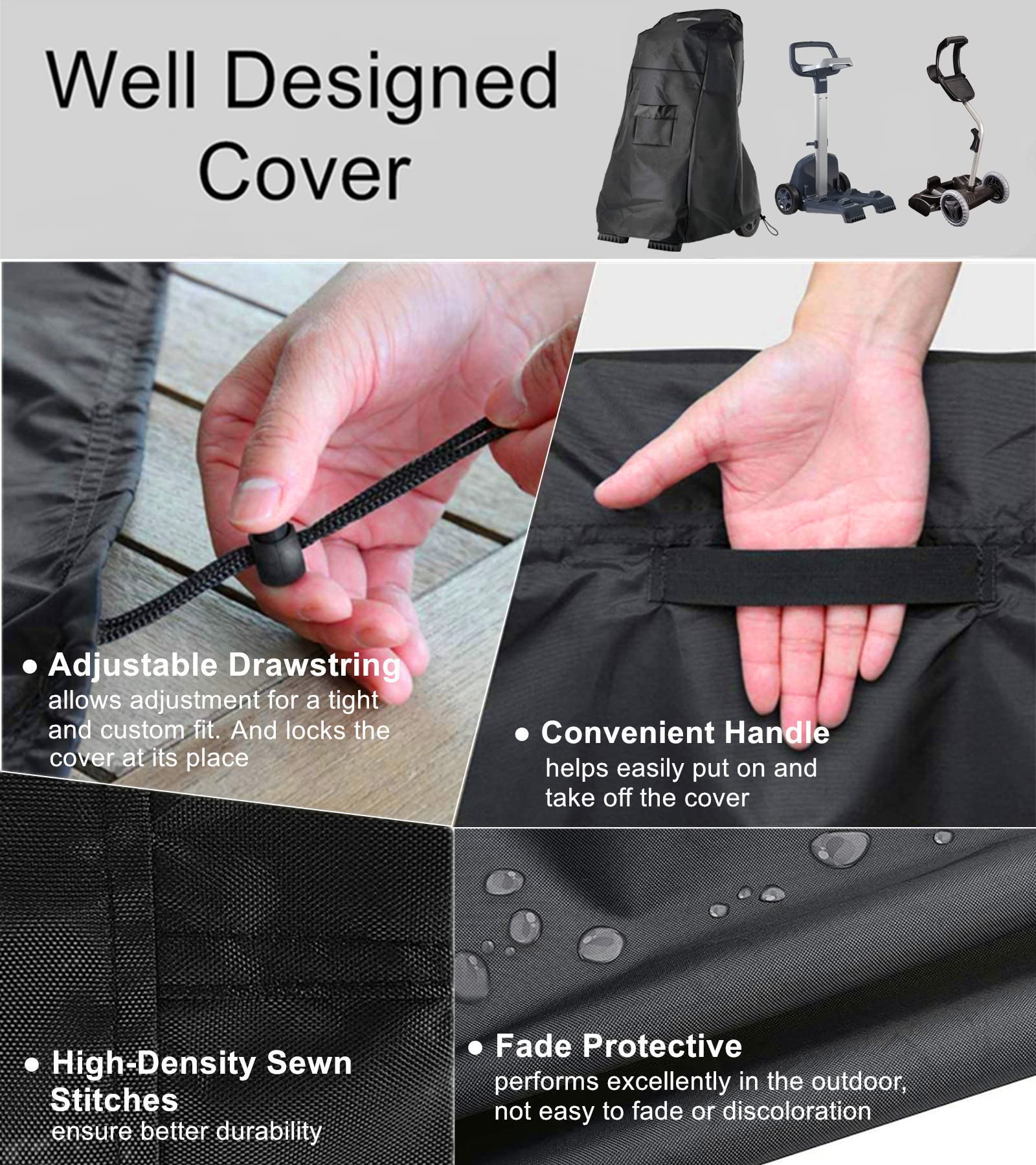 Falezern cleaning-friendly cover can be rinsed or wiped clean.