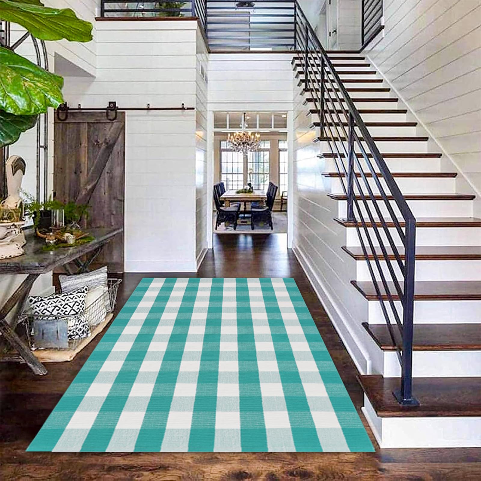 Fallovea bedroom or living room rug, cozy touch with easy maintenance.