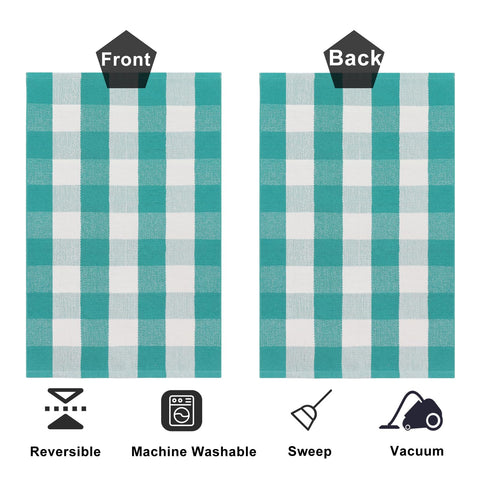 Fallovea laundry and bedroom rug blends practicality and style.