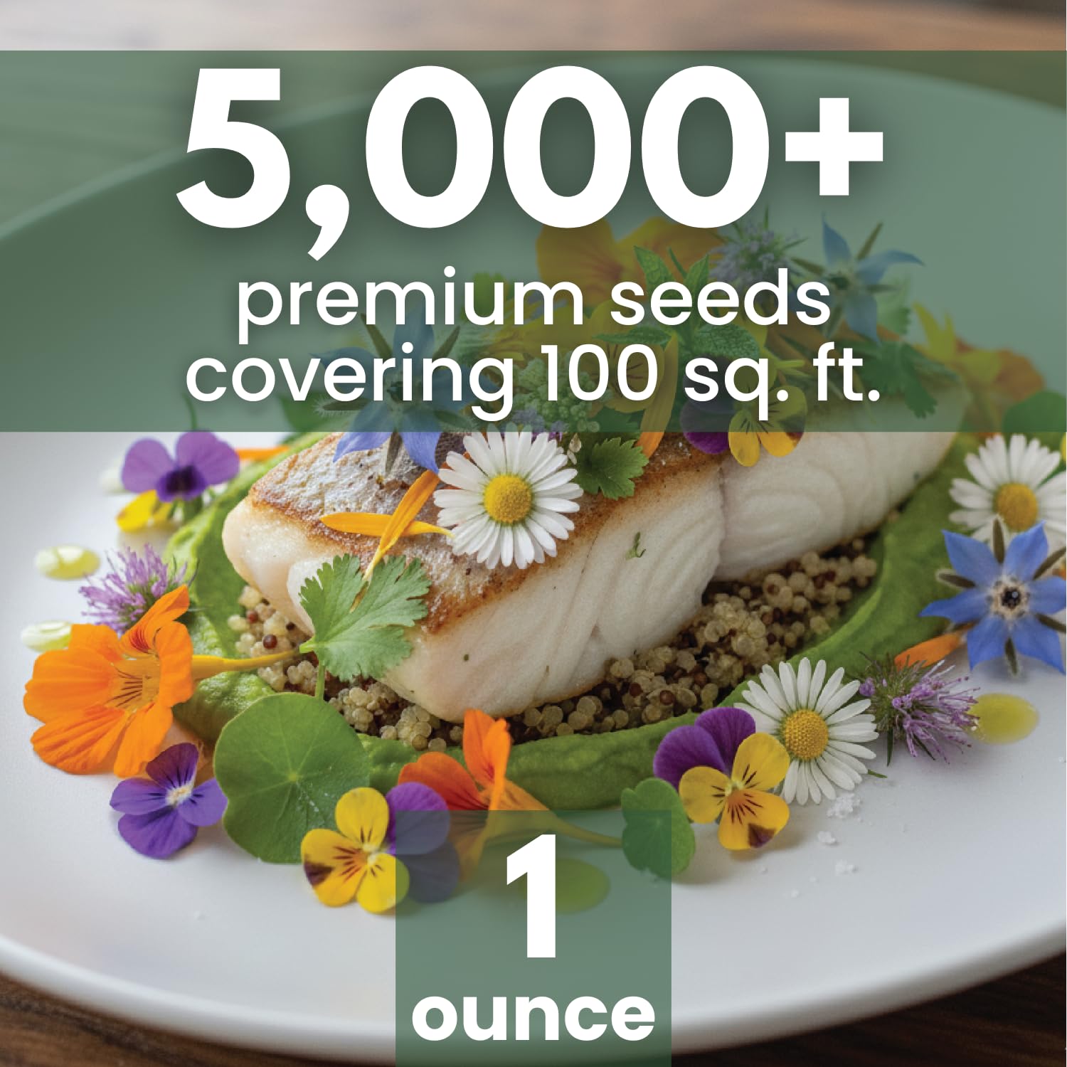 Family Sown edible flowers and microgreens blend on display for fresh flavor ideas