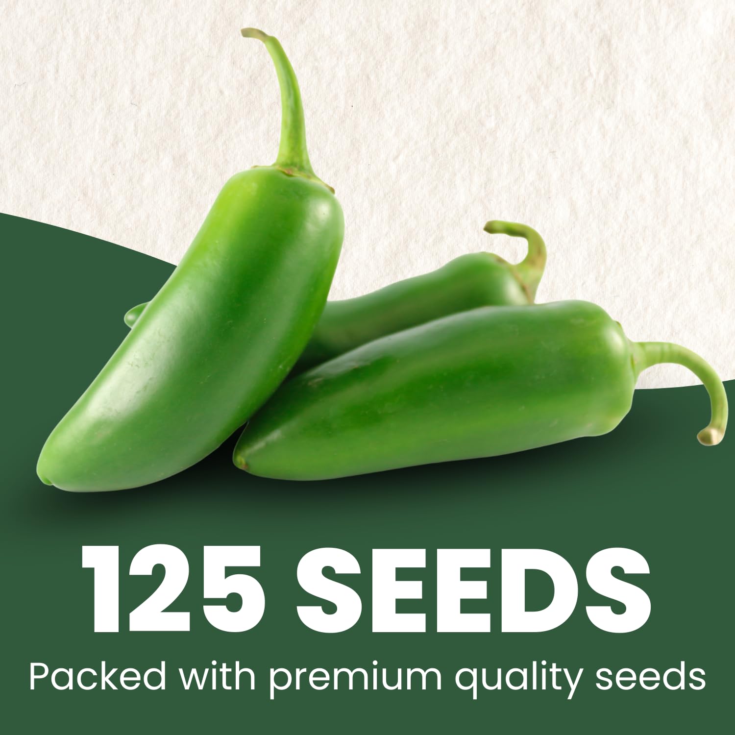 Family Sown jalapeno seeds 1-gram moisture-stable pouch preserves potency until planting.