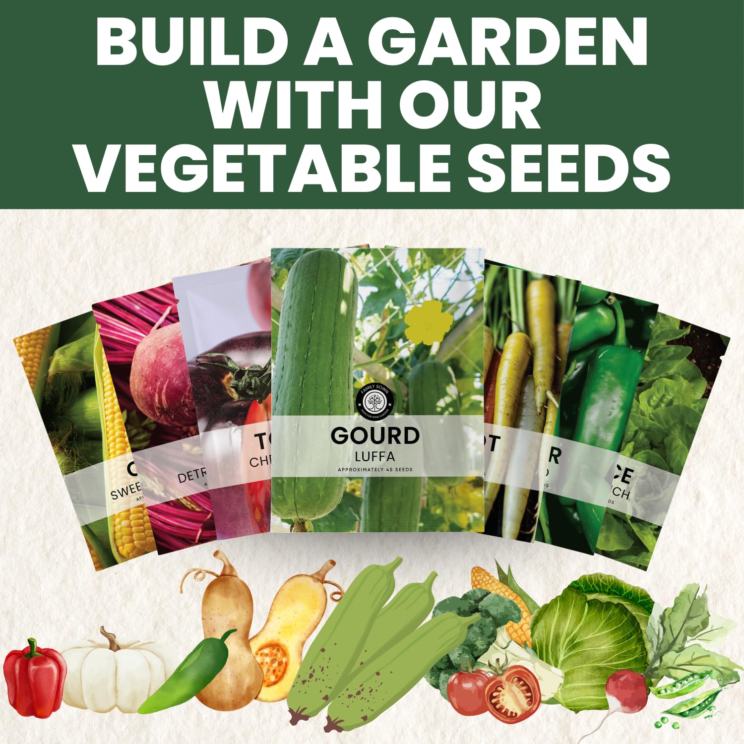 Family Sown clear planting instructions help beginners start successfully.