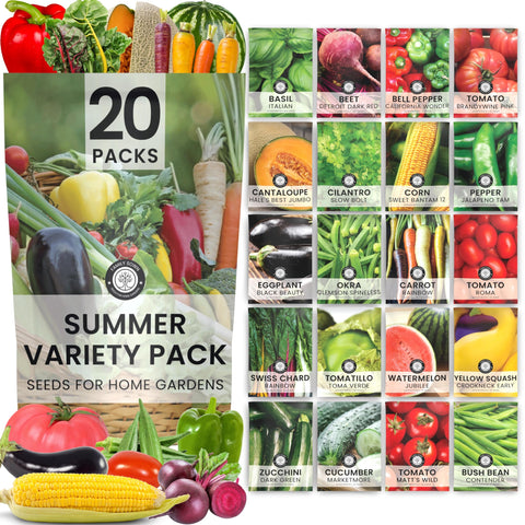 Family Sown Summer Seeds pack front, ready to start a colorful garden.