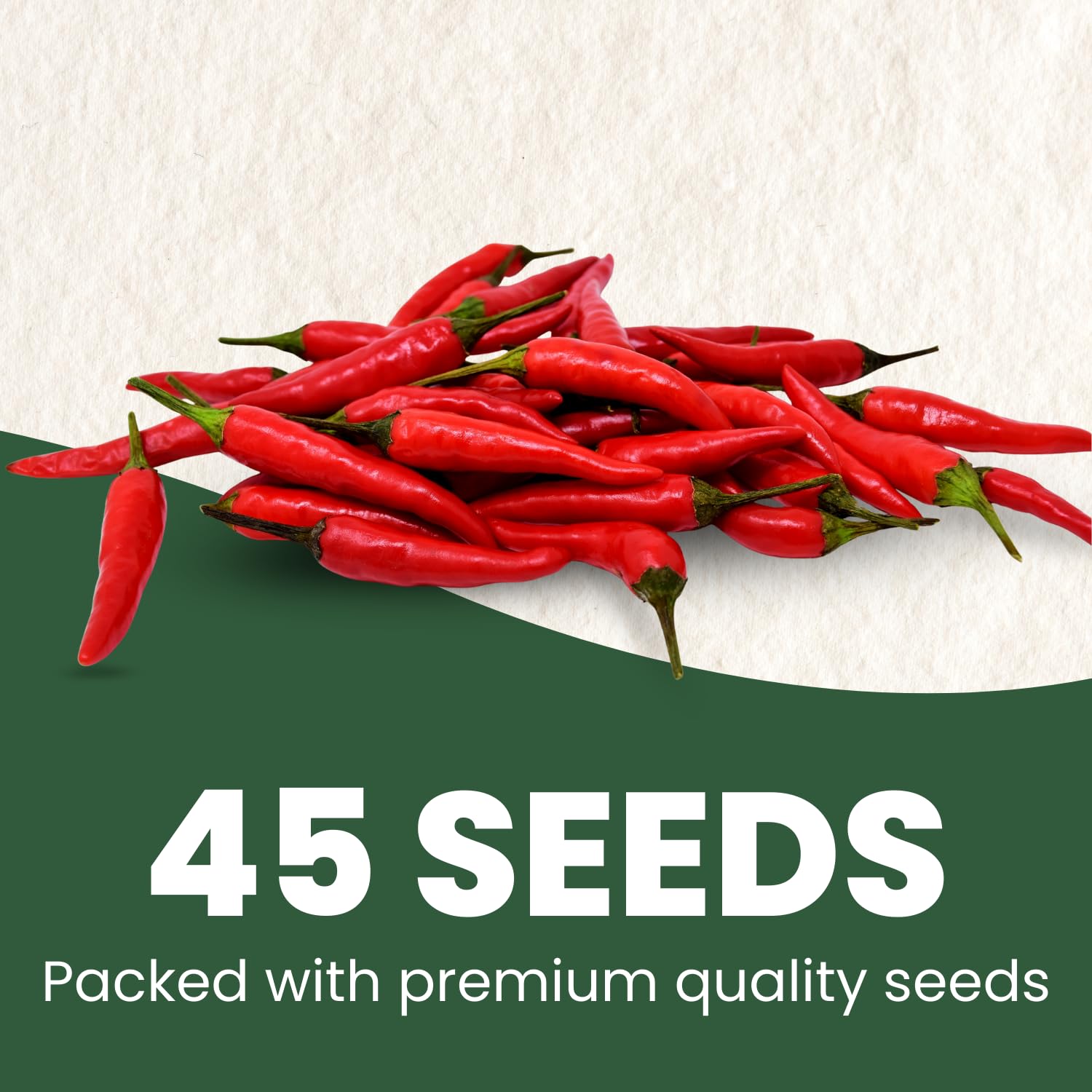 Family Sown Thai Pepper seeds closeup highlighting premium seeds for reliable germination.