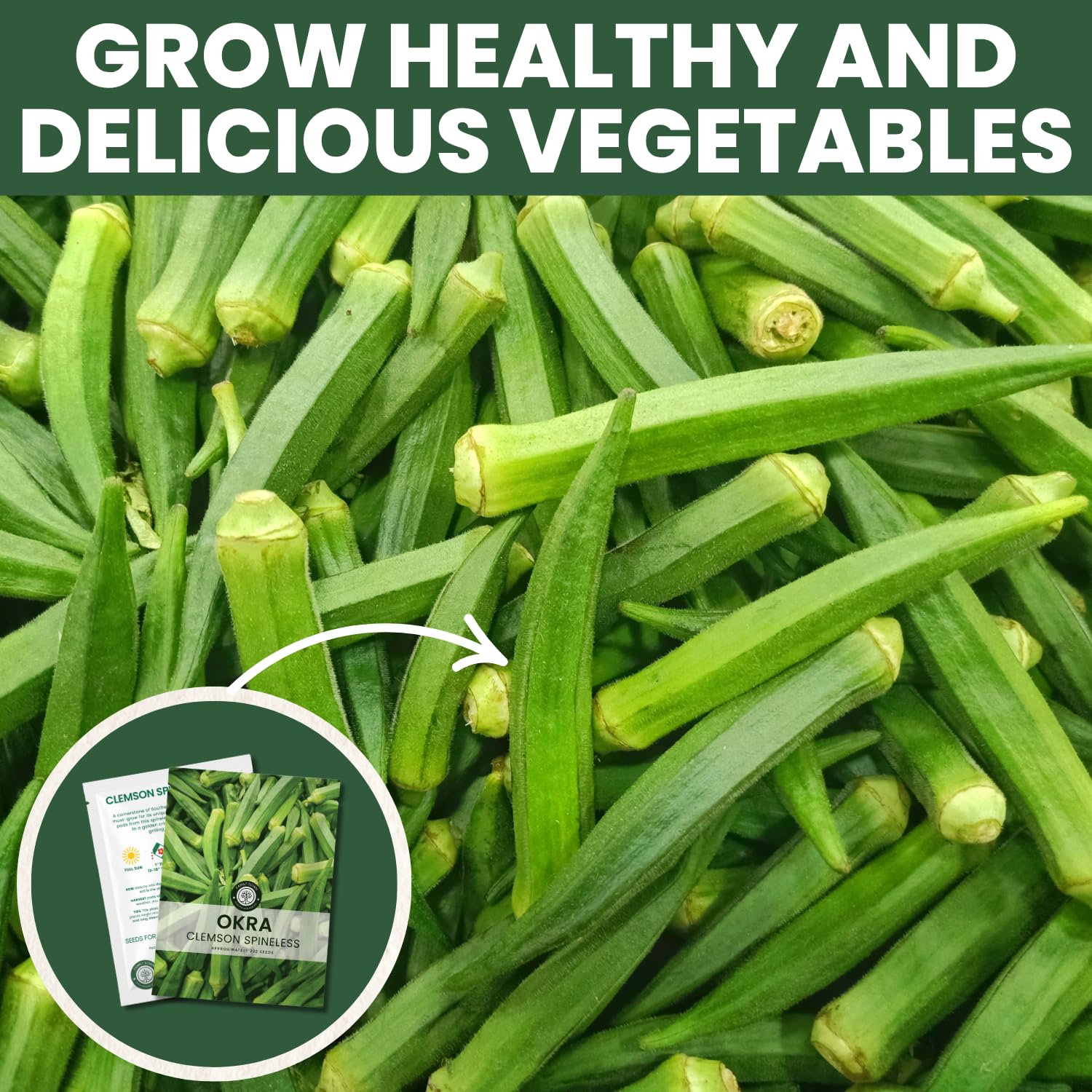 Family Sown sealed-pouch packaging ensuring seed freshness for long-season gardening.
