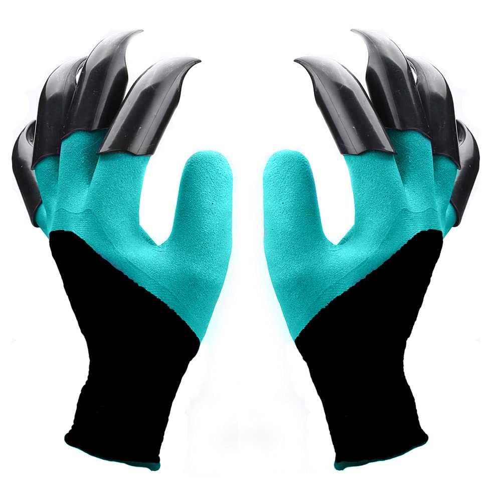 Famoy Claw Gardening Gloves close-up showing claws for precise digging and finger protection