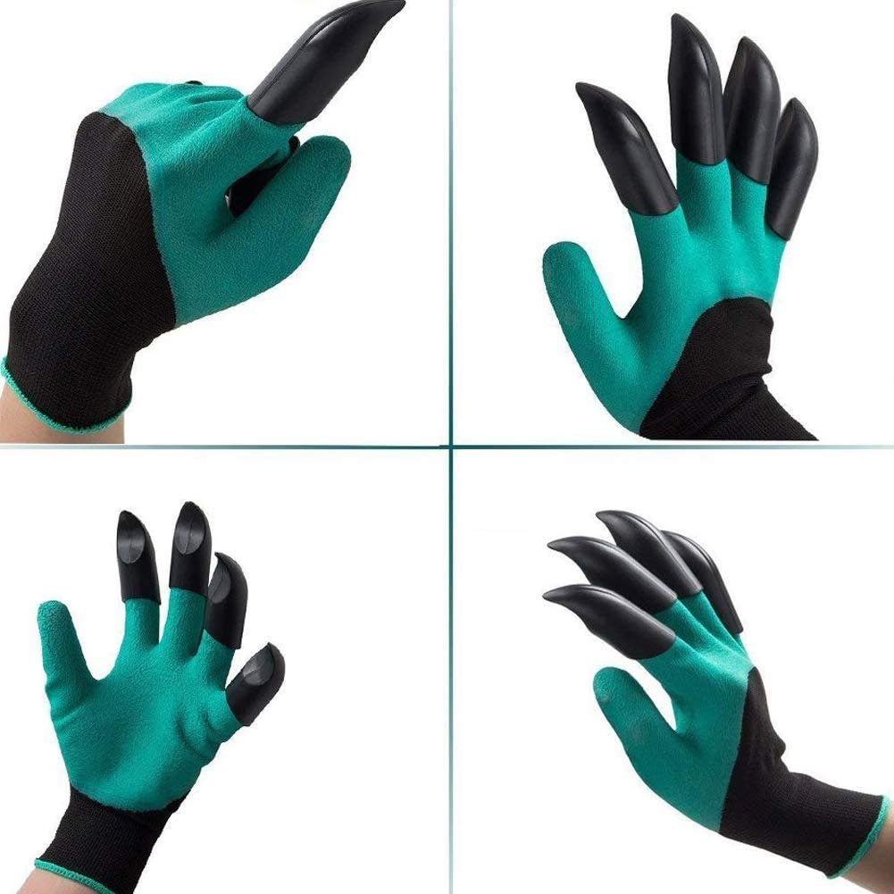 Famoy Claw Gardening Gloves size details ensure a snug, slip-free fit