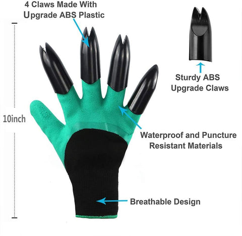 Famoy Claw Gloves potting plants with precise control and delicate handling