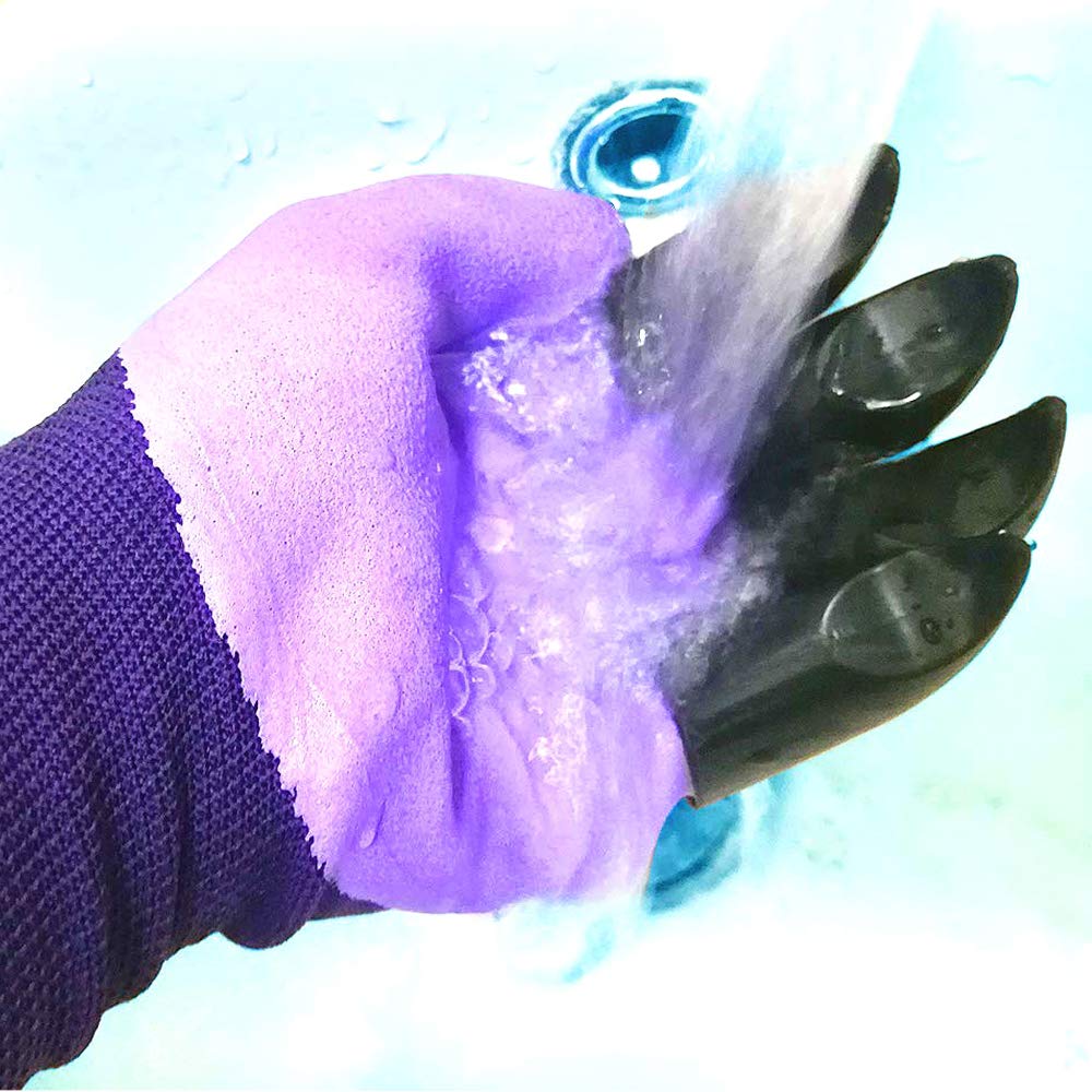 Famoy Claw Gardening Gloves showing reinforced claws for precise planting.
