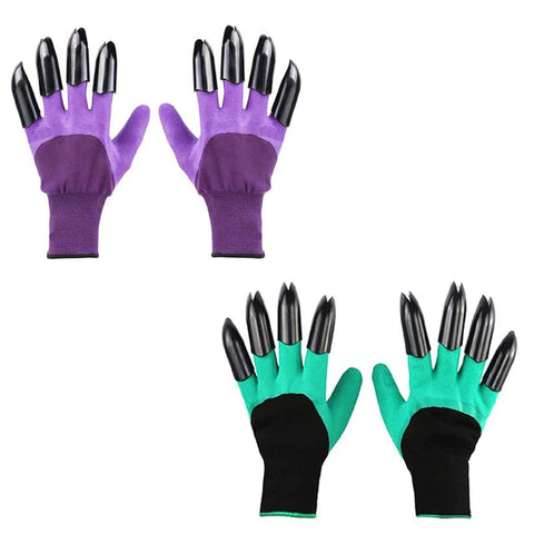 Famoy Garden Gloves with Claws digging for better finger protection and leverage