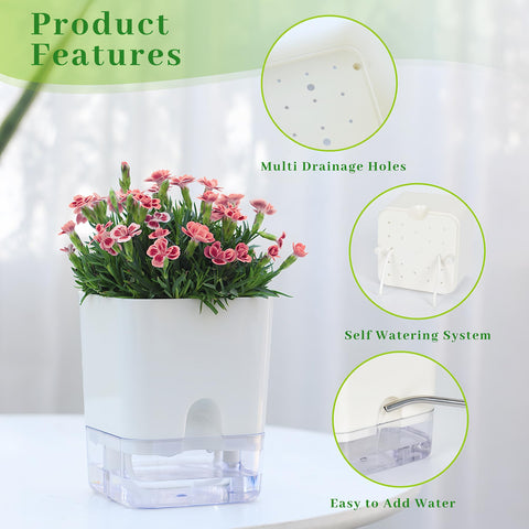 FAMZ planter bottom air holes promote drainage and airflow.